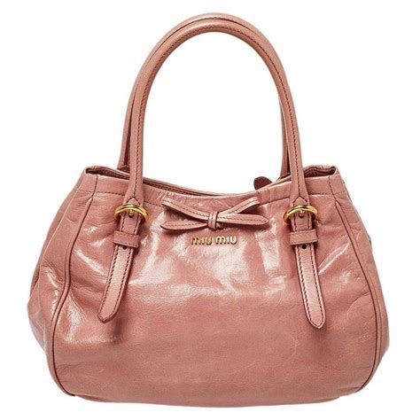 miu miu pink leather bag|farfetch miu michael bags.